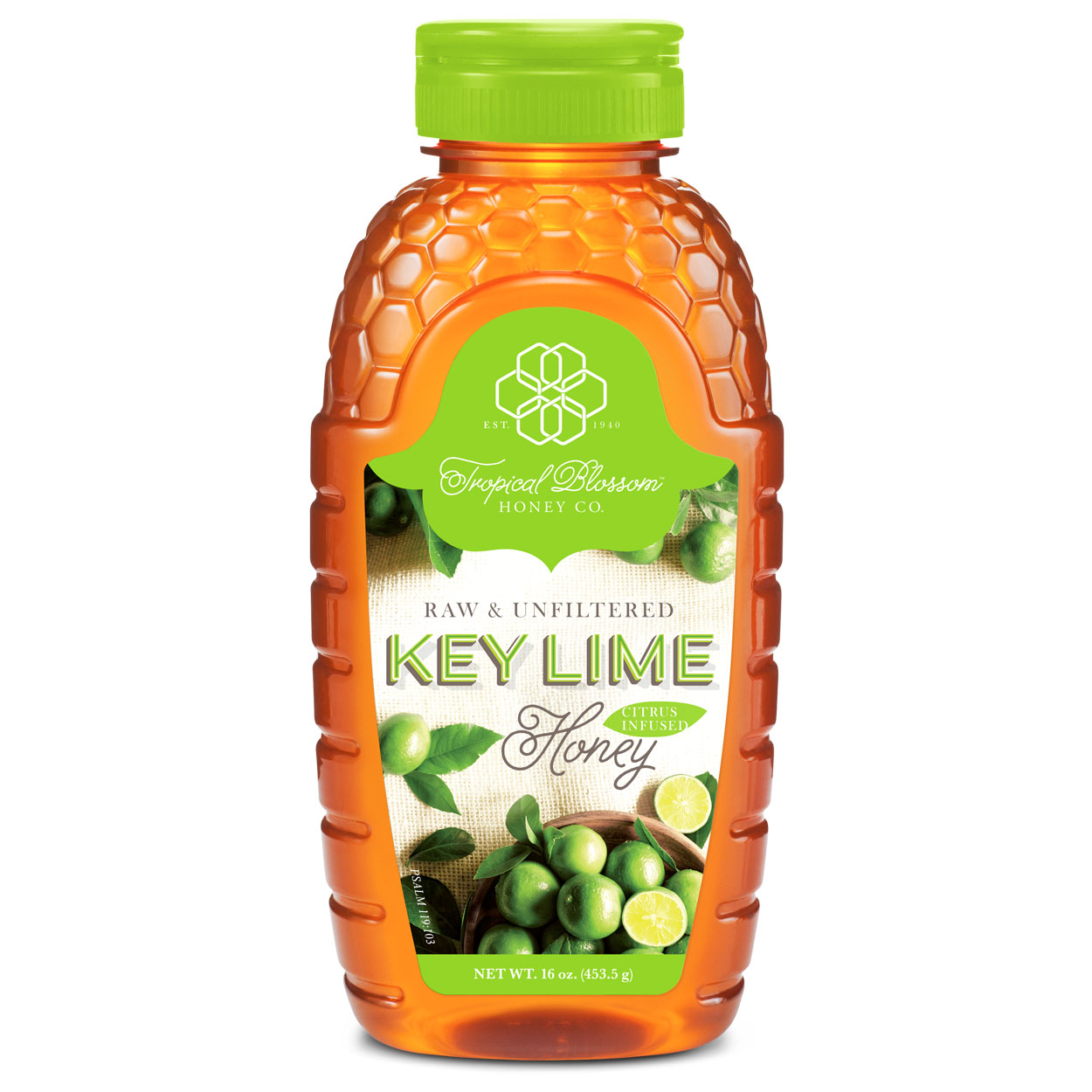 Flavor: Key Lime Raw & Unfiltered Honey