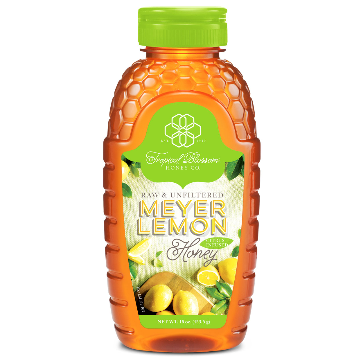 Flavor: Meyer Lemon Raw & Unfiltered Honey